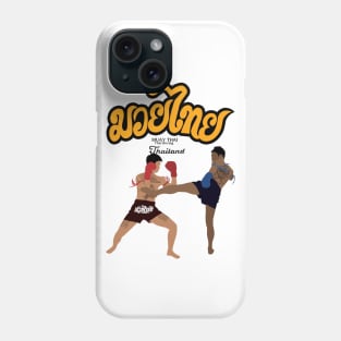 Thai Boxing Strength is in the Soul not in the Muscle Phone Case