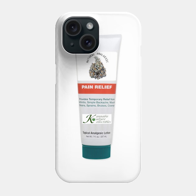 Natural Analgesic Phone Case by Kannabis Kulture Kollectibles