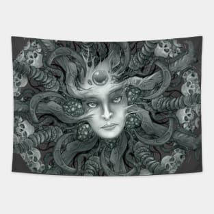 Giger Inspired Tapestry