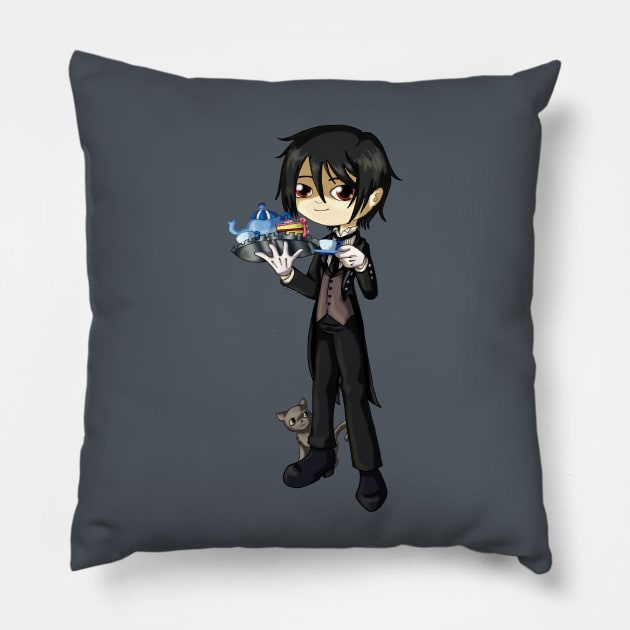 Sebastian Pillow by Thedustyphoenix