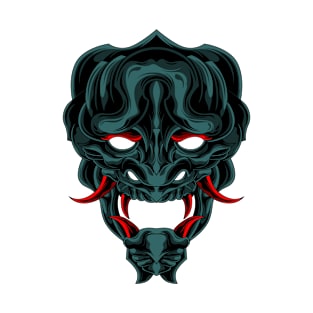 japanese demon mask T-Shirt