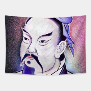 Sun Tzu Pink Portrait | Sun Tzu Artwork 7 Tapestry