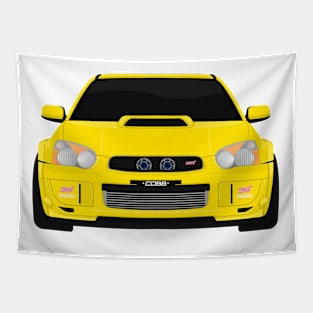 IMPREZA YELLOW Tapestry