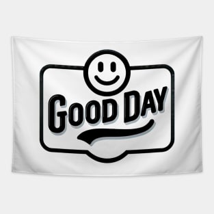 smile emoticon good day Tapestry