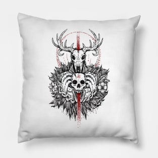 Leshy from ancient forest Pillow