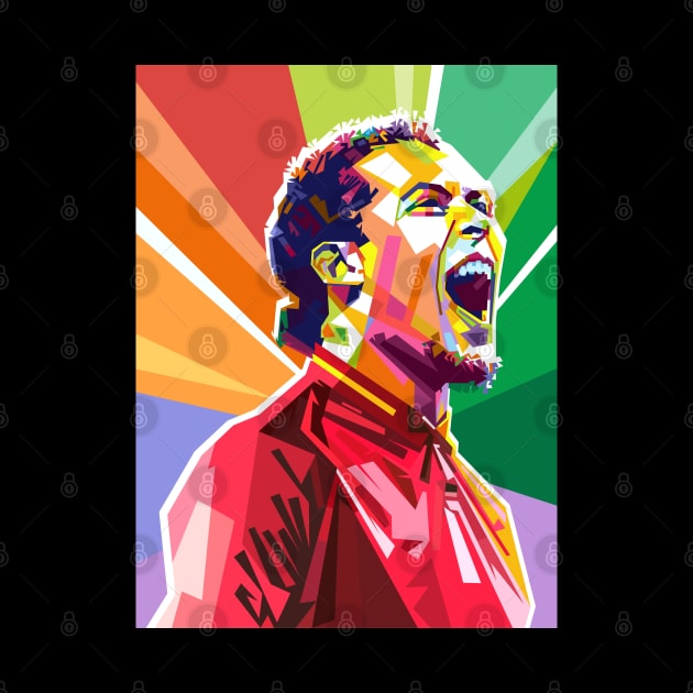 Virgil Van Dijk by Vector Baturaja