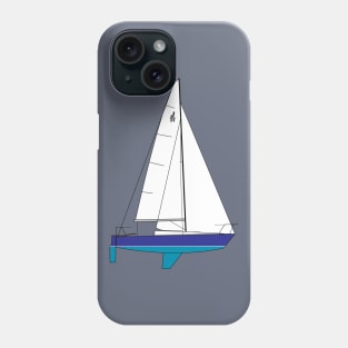 J/24 Sailboat Phone Case