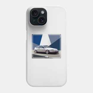 Honda Civic Illustration Phone Case