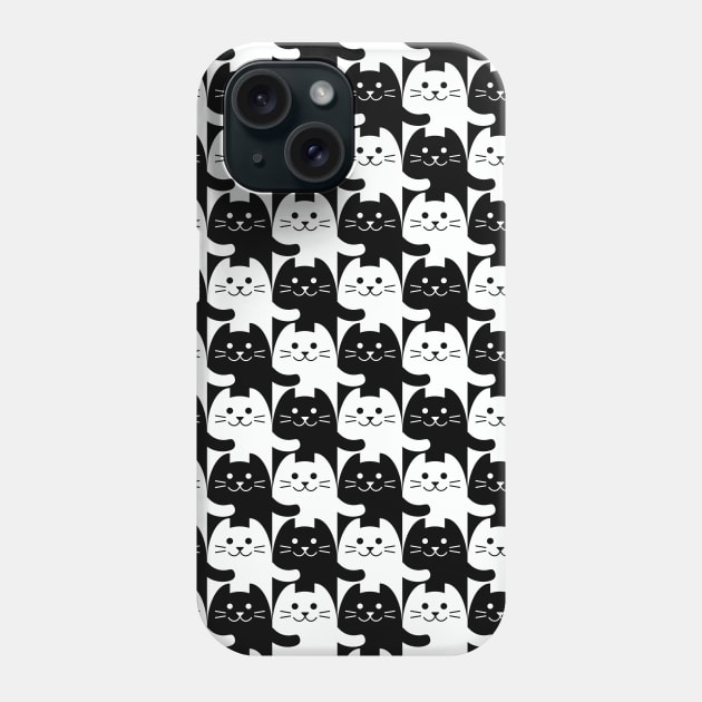 Cat Tessellation Phone Case by inotyler