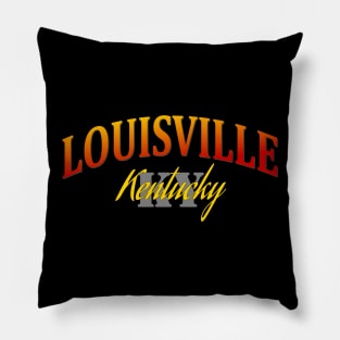 City Pride: Louisville, Kentucky Pillow