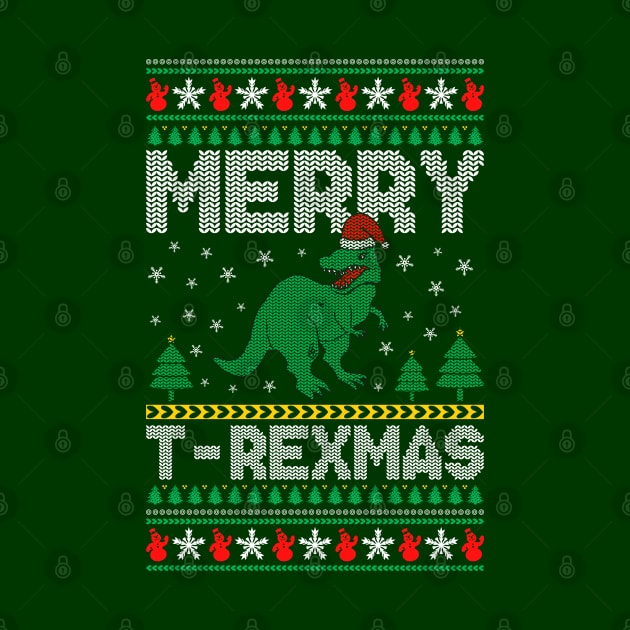 Merry T-Rex by machmigo