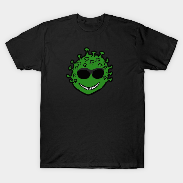 green head corona man - Green - T-Shirt