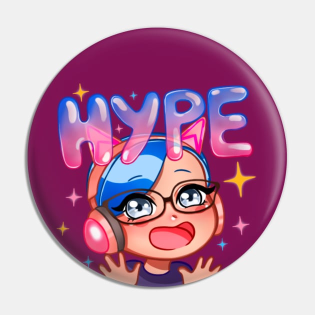 Toxanna Hype Pin by Toxanna's Gaming Merch