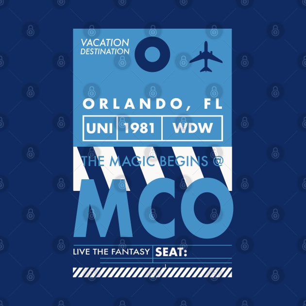 MCO Luggage Tag by PopCultureShirts