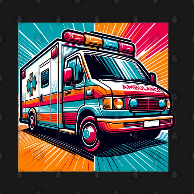 Ambulance by Vehicles-Art