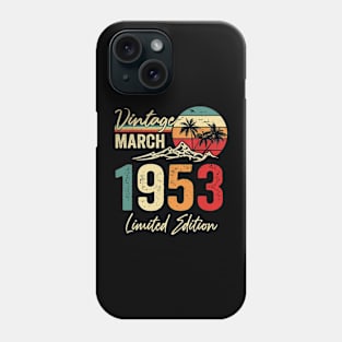 retro 1953 birthday Vintage Phone Case