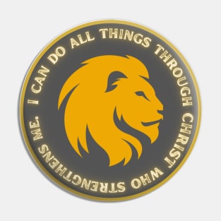 I Can Do All Things Through Christ Philippians 4:13 Pin