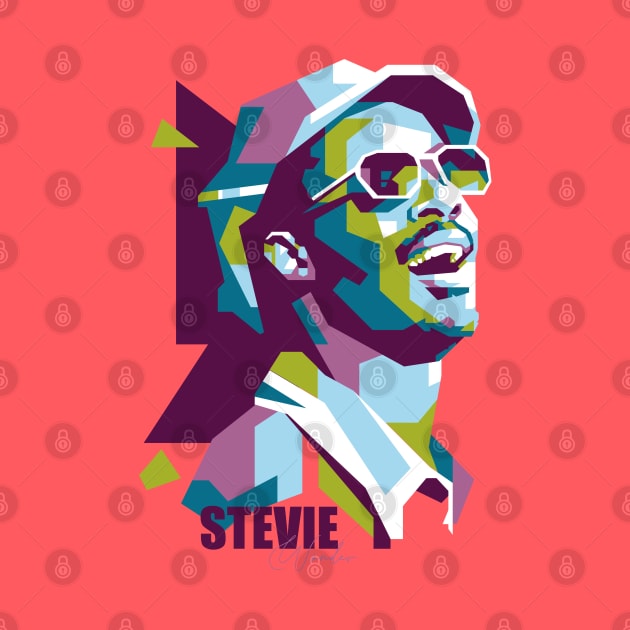 Stevie Wonder Popart by masnono