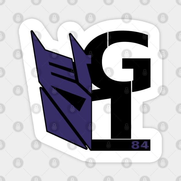 Transformers G1 Decepticons 84 Magnet by Vitalitee