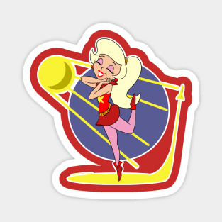 Suzy Sputnik Magnet