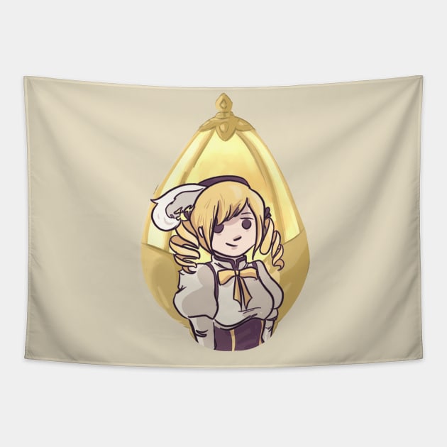 mami tomoe Tapestry by inkpocket