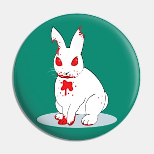 Killer Bunny on Green Pin