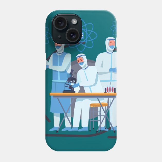 Workers in Laboratory Phone Case by Zobayer