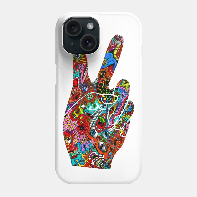 Peace, Man! Phone Case by CelestialStudio