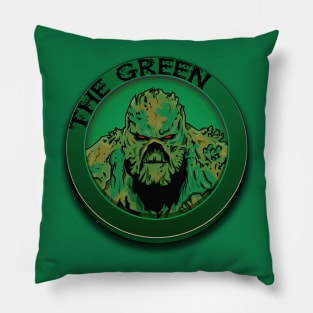 Avatar of the Green (Swamp Thing) Pillow