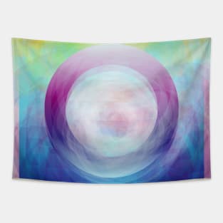 abstract circle Tapestry