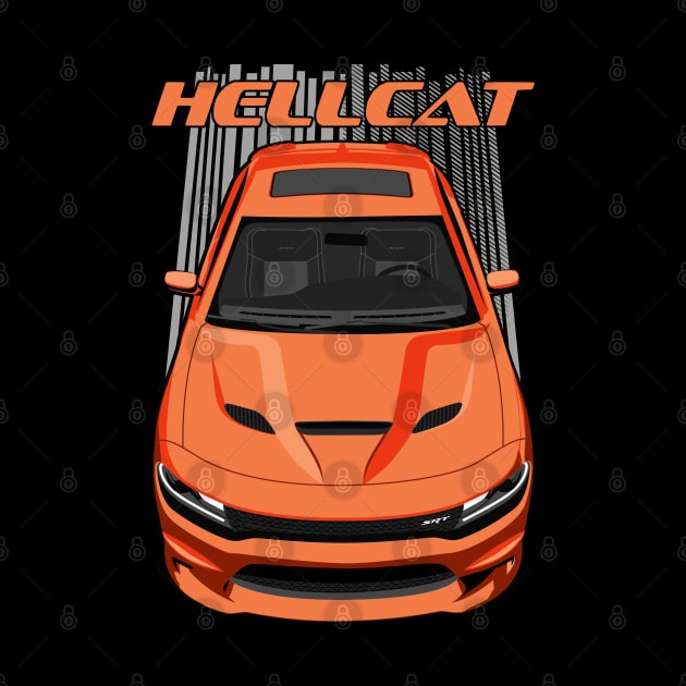 Charger Hellcat - Orange by V8social