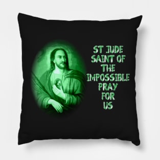 St Jude Thadeus Apostle - Saint of the Impossible Pillow