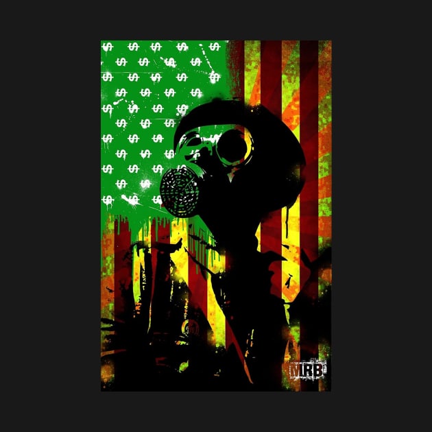 Gas Mask Series - American Greed by EvoComicsInc