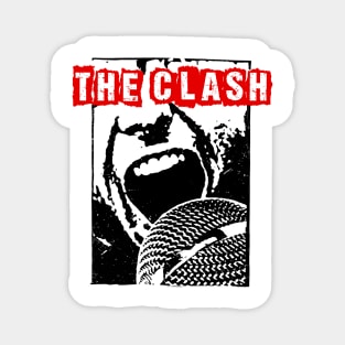 the clash scream Magnet