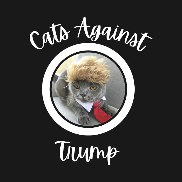 Funny Cats Anti-Trump - Cats Against Trump by mkhriesat