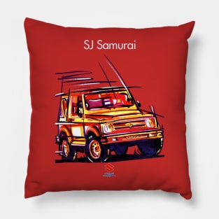 SUZUKI SAMURAI - brochure Pillow