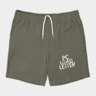 PC Load Letter Shorts