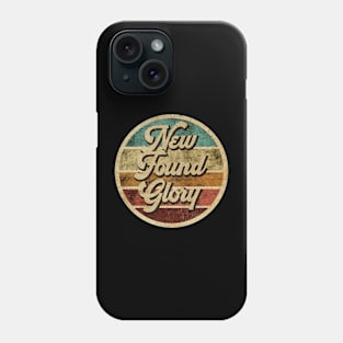 Tanatoraja, circle retro faded New Found Glory Phone Case