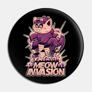 meow invasion Pin