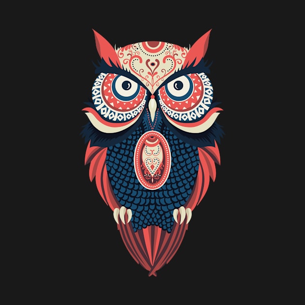 Colorful Owl by EarlAdrian