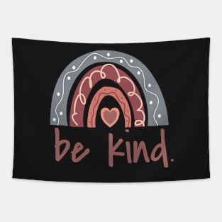 Be Kind Rainbow Tapestry