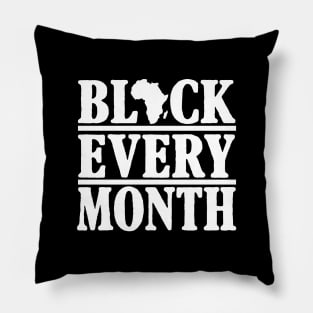 African, Black Every Month, Black Pride, Africa Map Pillow