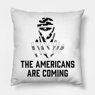 The Americans are coming Pillow