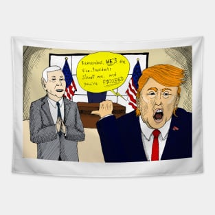 Trump Pence Tapestry