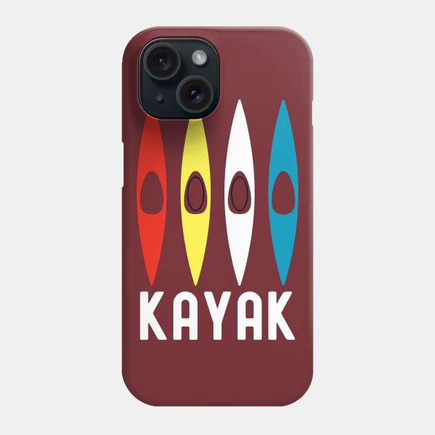 kayak board Phone Case by fabecco