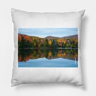 Autumn Color on Colton Pond, Vermont Pillow