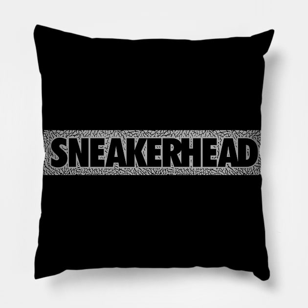 Sneakerhead Elephant Skin Pattern Pillow by Tee4daily