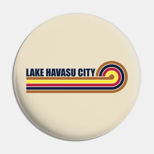 Lake Havasu City Arizona horizontal sunset Pin