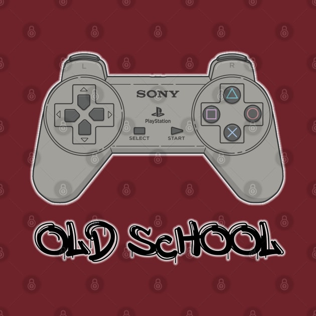 Playstation Old School Design by Jahaziel Sandoval