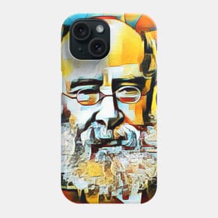 Anthony Trollope Portrait | Anthony Trollope Abstract Artwork 13 Phone Case